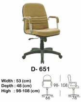 Kursi Direktur & Manager Indachi D-651