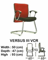 Kursi Hadap Indachi Versus III VCR