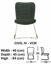 Kursi Hadap Indachi Type Civil IV-VCR