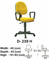 Kursi Staff & Sekretaris Indachi D-239 H