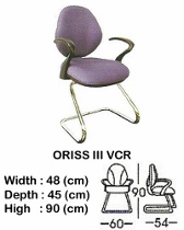 Kursi Hadap Indachi Type Oriss III VCR