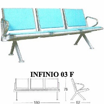 Kursi Tunggu Savello Type Infinio 03 F